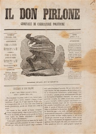 Il Don Pirlone. Giornale di caricature politiche, 1848
