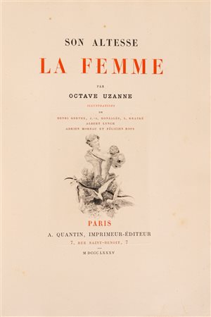 Uzanne, Octave - Son altesse la Femme, 1885