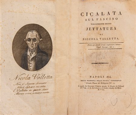 Niccola  Valletta - Cicalata sul fascino volgarmente detto Jettatura, 1814