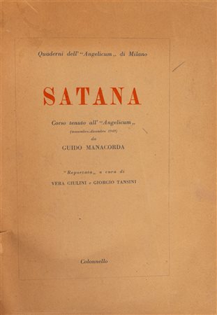 Guido Manacorda - Satana, 1949