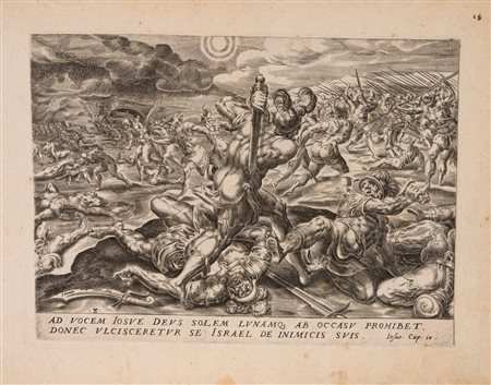 Jan Harmensz Muller (1540 - 1617)  - Ad vocem Josue Deus Solem, 1585