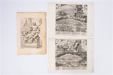 Johannes Sadeler - Saturno e Mercurio, 1585