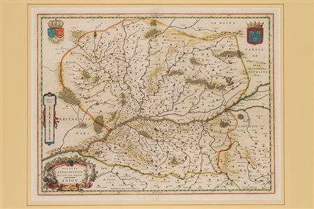 Willem Blaeu - Ducatus Andegavensis, 1645