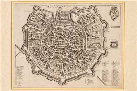 Matthäus Merian - Mediolanum, 1646