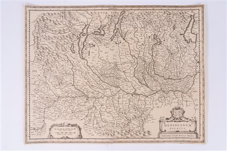Henricus Hondius - Mediolanum ducatus, 1629