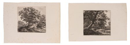 Anthonie Waterloo - Vedute di paesaggi boschivi, 1600