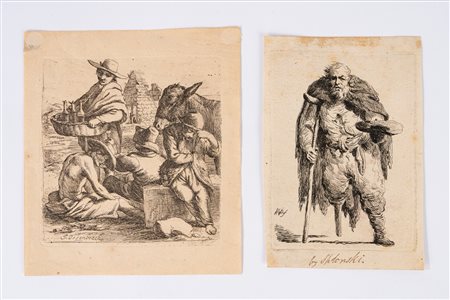 Michal Plonski - Mendicante con bastone, 1600