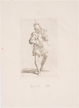 Salvator Rosa (Napoli 1615 - Roma  1673)  - La serie delle figure , 1600