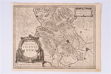 Henricus Hondius - Territorium Vicentinum, 1606