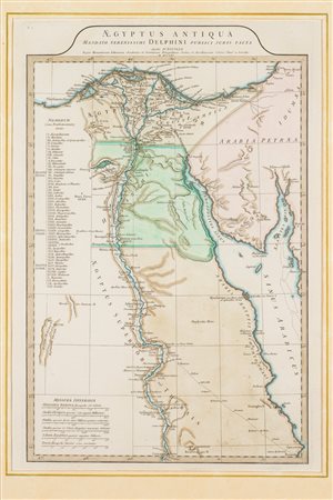 Jean Baptiste Bourguignon d'Anville - Aegyptus Antiqua, 1769