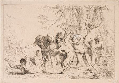 Louis Felix  De La Rue (1731 - 1765)  - Baccanale, 1700