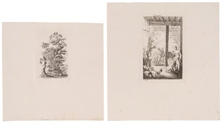 Salomon Gessner - Scene mitologiche, 1700