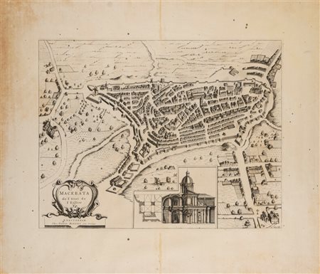 Pierre Mortier - Macerata de l'Etat de l'Eglise, 1704