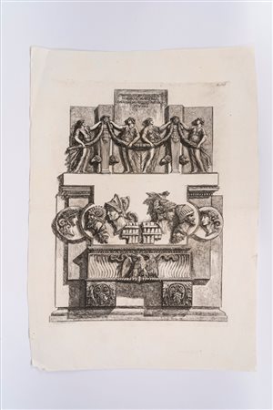 Giovanni Battista Piranesi - Opere varie di architettura prospettive grotteschi antichità sul gusto degli antichi romani, 1700