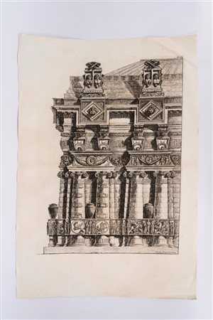 Giovanni Battista Piranesi - Opere varie di architettura prospettive grotteschi antichità sul gusto degli antichi romani    , 1700