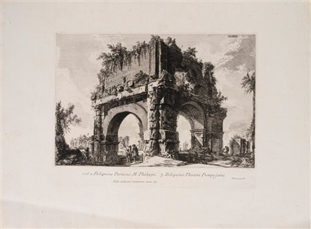Francesco Piranesi - Rovine romane, 1700