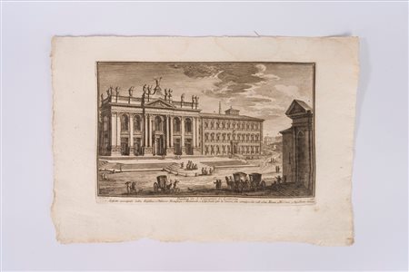 Giuseppe Vasi - Basilica di S. Giovanni in laterano, 1700