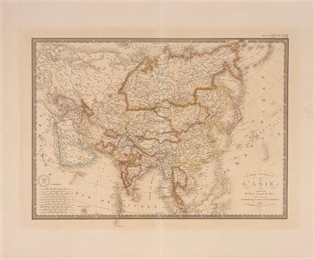 Carte generale de l'Asie, 1844