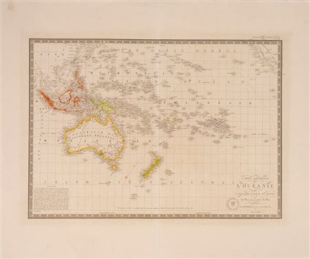 Carte generale de l'Oceanie ou Cinquieme Partie du Monde, 1834