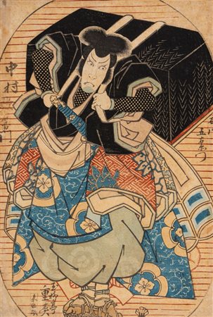 Utagawa Kunisada (1786 - 1865)  - Samurai, 1800