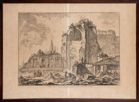 Giovanni Battista Piranesi - Tempj del Sole e della Luna o come altro, d'Iside e Serapi, 1800