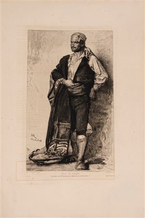 Charles Albert  Waltner (1846 - 1925)  - Valet de torero, 1800