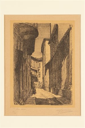 Marcello Boglione - Vicolo di Santa Maria, 1900