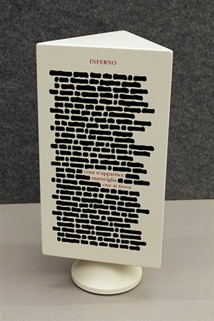 EMILIO ISGRO', "La Divina commedia" (colore nero), 2023