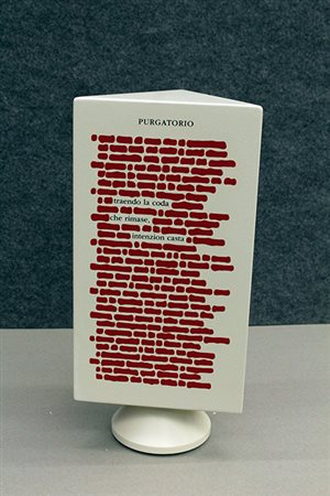 EMILIO ISGRO', "La Divina commedia" (colore rosso), 2023
