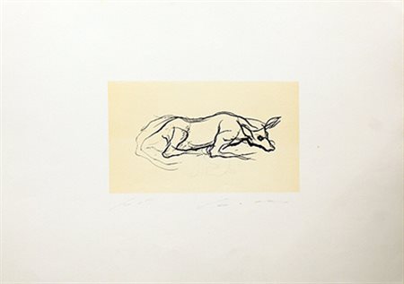 ERNESTO TRECCANI, "Bove", anni '70