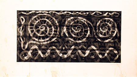LUCIANO LATTANZI, "Astrazione", 1976
