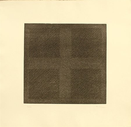 GOTTARDO ORTELLI, "Croce antracite", anni '90