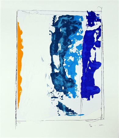 Mario Schifano, "Paesaggio anemico verticale"