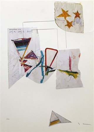MARIO SCHIFANO, "Agenda"