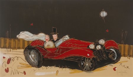GIOVAGNOLI LUCA Rimini (RN) 1963 Senza Titolo Serigrafia es n 3/50...