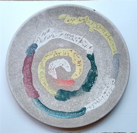 JORI MARCELLO Merano (Mi) 1951 Spirale ceramica 2° fuoco 2000 Ceramica...