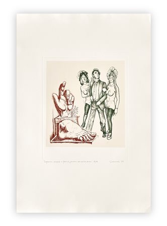 GIUSEPPE GUERRESCHI (1929-1985) - Disperazione dell'Artista, 1981