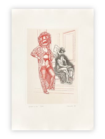 GIUSEPPE GUERRESCHI (1929-1985) - Aphorism, 1981