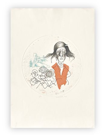 GIUSEPPE GUERRESCHI (1929-1985) - Senza Titolo, 1965