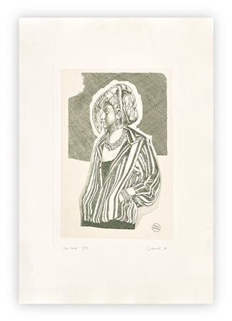 GIUSEPPE GUERRESCHI (1929-1985) - Miss Sidney, 1981