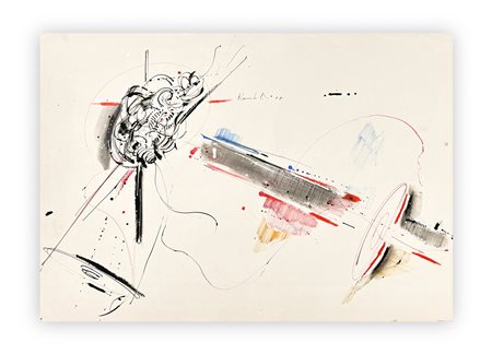 AMILCARE RAMBELLI (1924-1976) - Senza Titolo, 1967