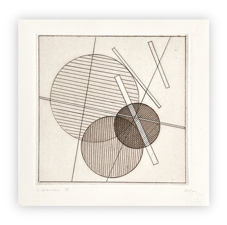 LUIGI VERONESI (1908-1998) - Senza Titolo, 1995