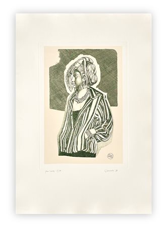 GIUSEPPE GUERRESCHI (1929-1985) - Miss Sidney, 1981