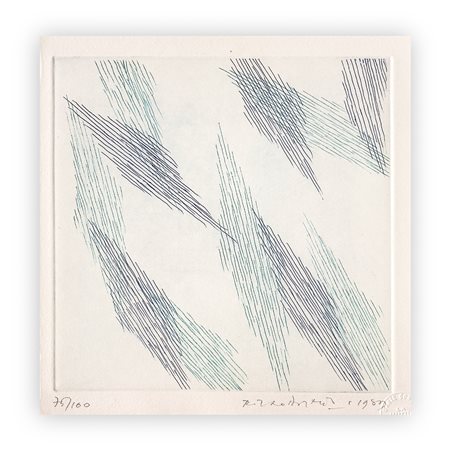 PIERO DORAZIO (1927-2005) - Senza Titolo, 1989