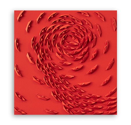 RICCARDO GUSMAROLI (1963) - Vortice Rosso