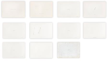 PIER PAOLO CALZOLARI (1943) - Senza Titolo, 1975