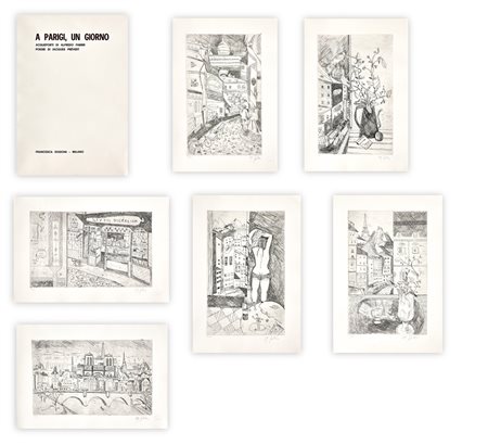 ALFREDO FABBRI (1926-2010) - A Parigi, un giorno, 1975