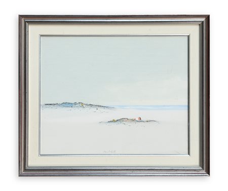 CARLO BERTILOTTI (1923-2009) - Detriti sulla spiaggia del Forte, 1980