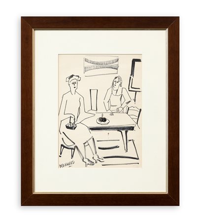 SANTE MONACHESI (1910-1991) - Senza Titolo, 1966