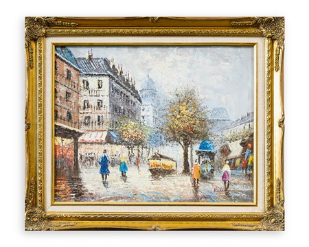 AUTORE INDECIFRATO - Senza Titolo (Parigi)